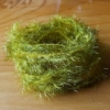 Medium Crystal Hackle - Damsel Olive