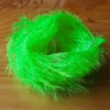 Medium Crystal Hackle - Intense Lime