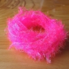 Medium Crystal Hackle - Pink
