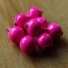 Bead Chain Eyes - Fl Pink