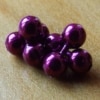 Bead Chain Eyes - Metallic Pink