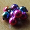 Bead Chain Eyes - Rainbow