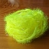 UV Crystal Hackle - Fl Yellow