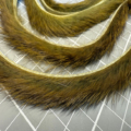 Rabbit Zonker Strips - Olive Chinchilla