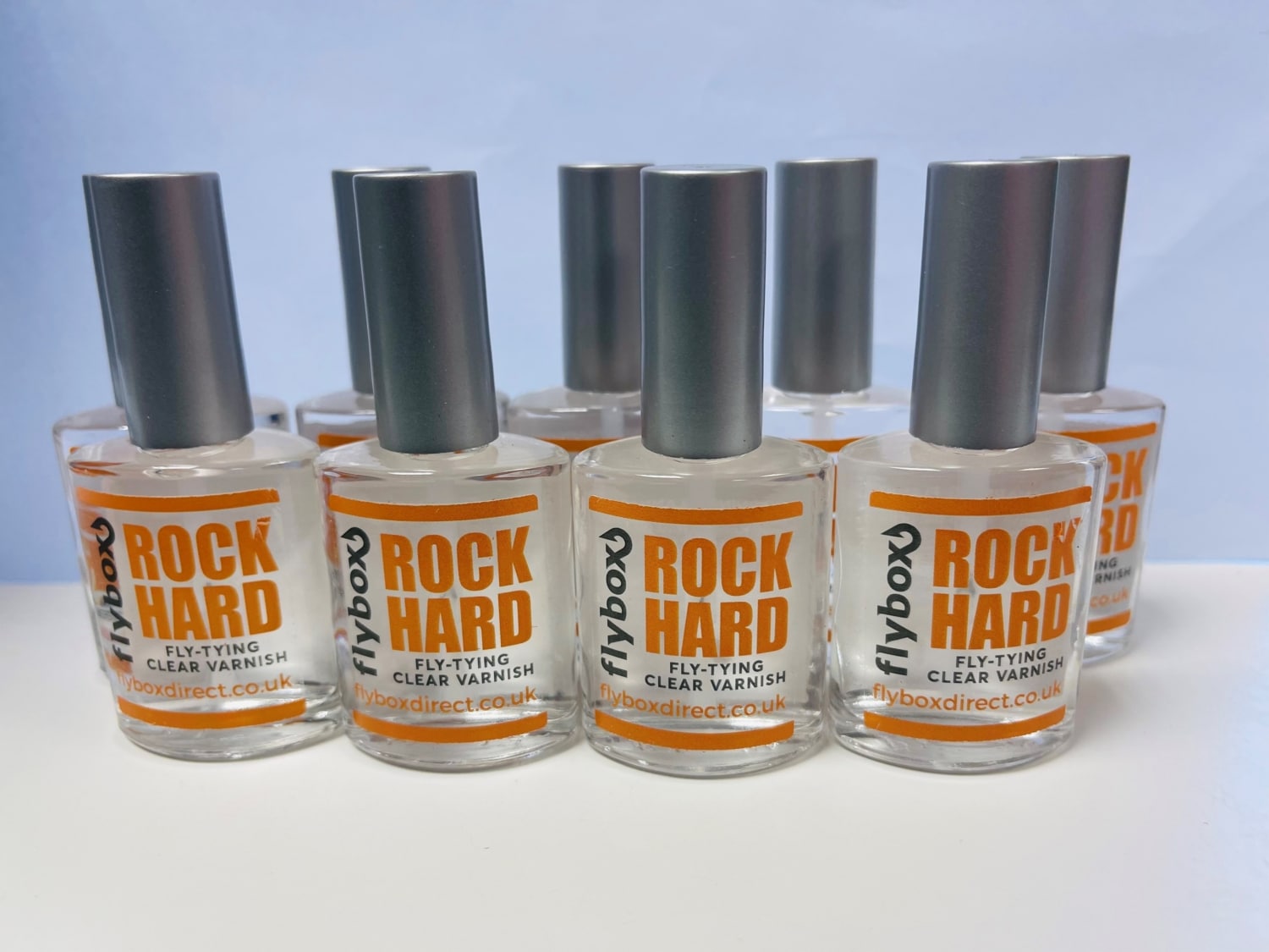 Rock Hard Varnish by Flybox the ultimate crystal clear, waterproof