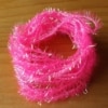 Small Crystal Hackle Pearl - Fl Pink