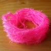 Small Crystal Hackle UV - Fl Pink