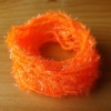 Small Crystal Hackle UV - Ultimate Fire Orange