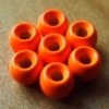 3.2mm Tungsten Hotheads - Fl Orange