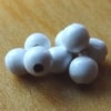 Bead Chain Eyes - White