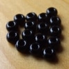 Glass Beads -Black
