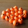Slotted Tungsten Beads 3.5mm - Orange