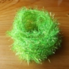 Medium Shimmer Hackle - Fl Chartreuse