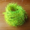Medium Shimmer Hackle - Fl Yellow