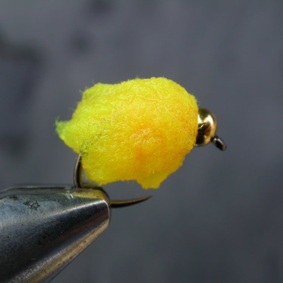 Limited edition "Mystic Yellow" eggstacy egg flies set of 3 