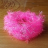 Medium Crystal Hackle - Baby Pink