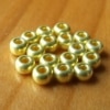 Glass Beads - Metallic Gold