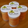 Pearl Flat Braid - Orange