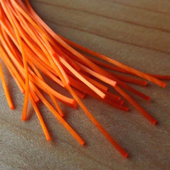 Worm Flex - Fl Orange