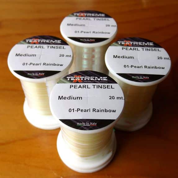 Textreme Medium Pearl Tinsel - Pearl Rainbow