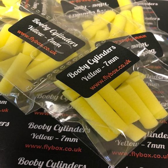 Booby Cylinders 7mm Yellow