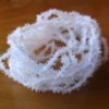 Small Gummy Chenille - Fl White