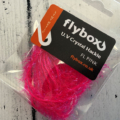 Flybox U.V Crystal Hackle - Fl Pink