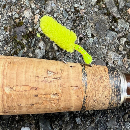 MOP Tails - Fl Yellow Glow Green