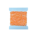 Atomic Worm Chenille - Hazard Orange