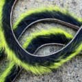 2-Tone Rabbit Zonkers - Black/Chartreuse tip