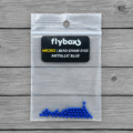 Flybox MICRO Bead Chain Eyes - Metallic Blue