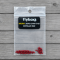 Flybox MICRO Bead Chain Eyes - Metallic Red